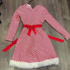 Christmas Long Sleeve Sequin Dress
